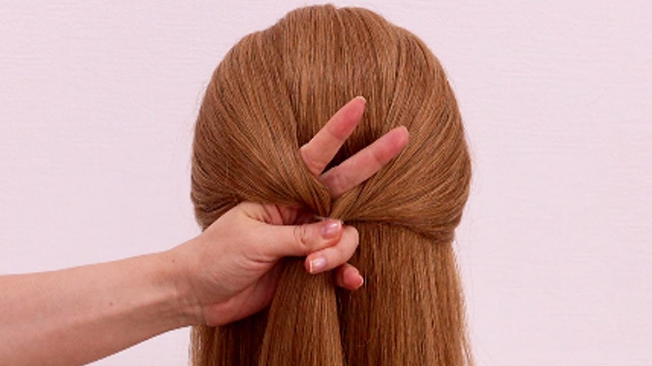 تصفيفة الشعر سهلة وسريعة   Beautiful Hairstyles Ideas
