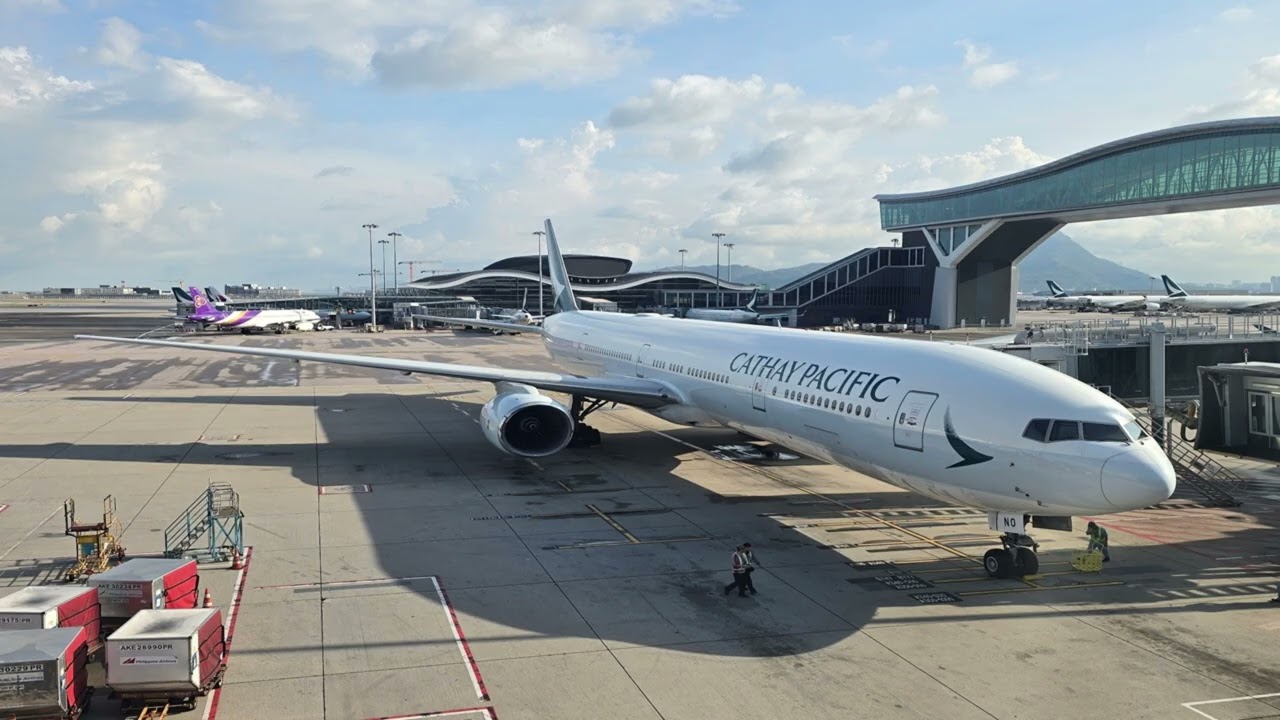 國泰航空 CX450 香港飛往東京 途經台北 飛行廣播 Cathay Pacific CX450 Hong Kong To Tokyo Via Taipei Flight Announcement