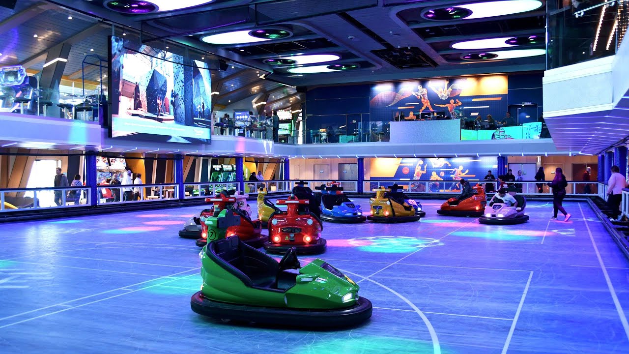 Royal Caribbean Odyssey of the Seas - Deck 15, the Seaplex 4k