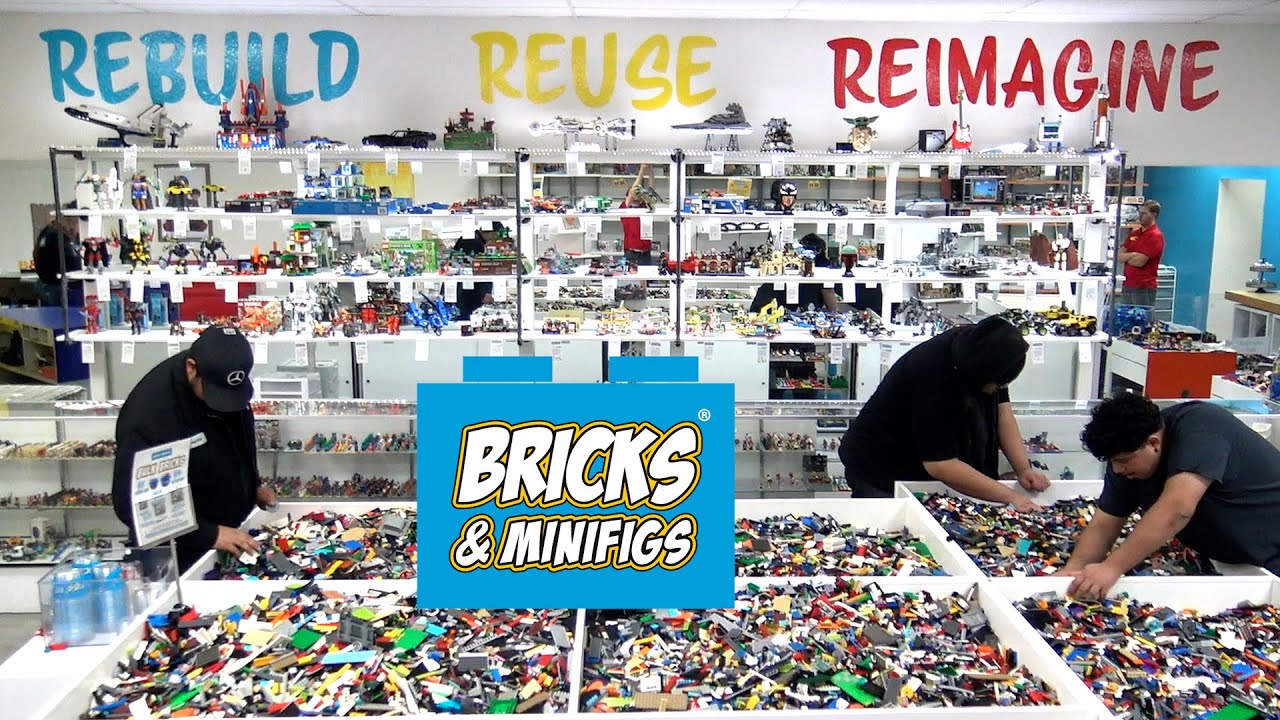 Tour of Bricks & Minifigs LEGO Store in Whittier, California!
