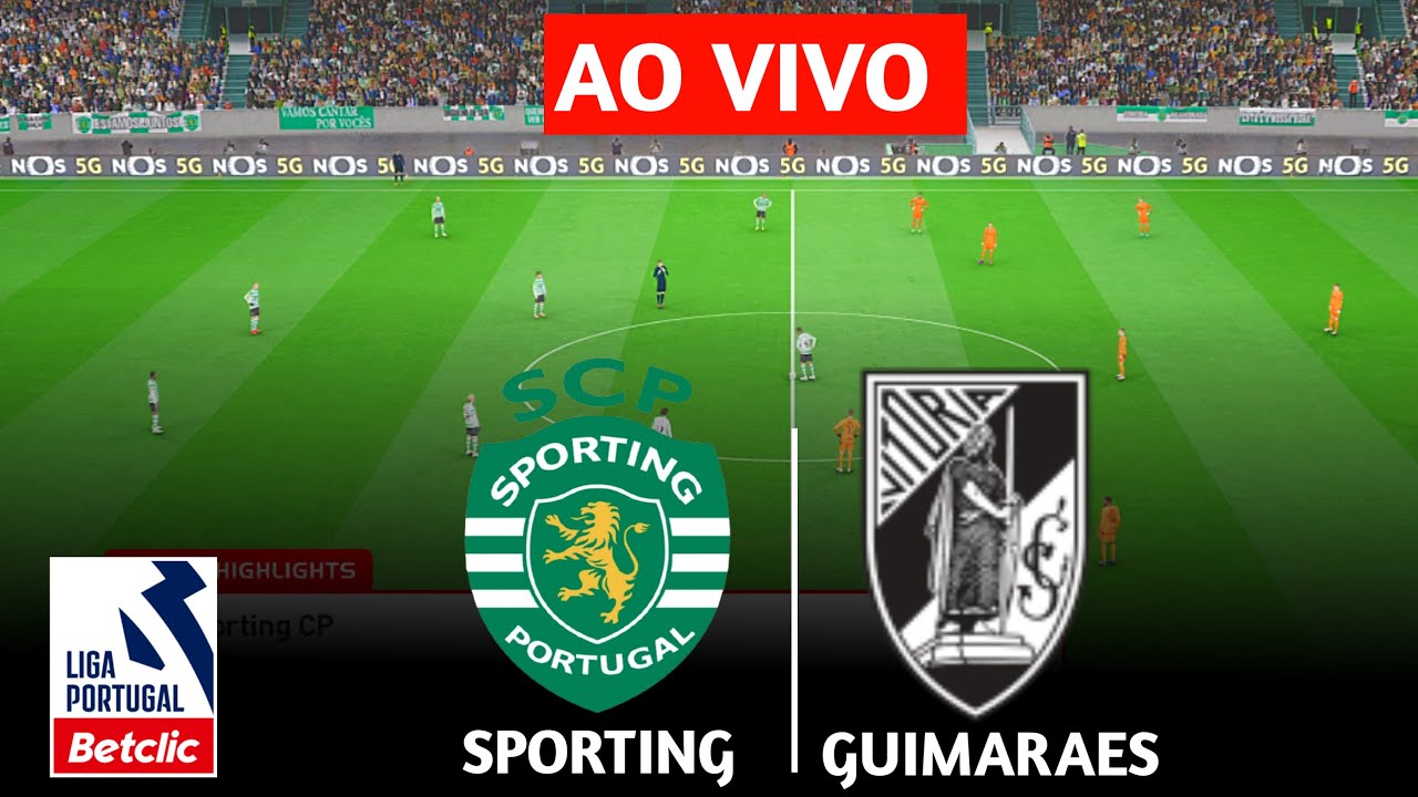 Sporting Lisboa vs Guimaraes | Liga Portugal 25/26 - Simulação de Videojogos