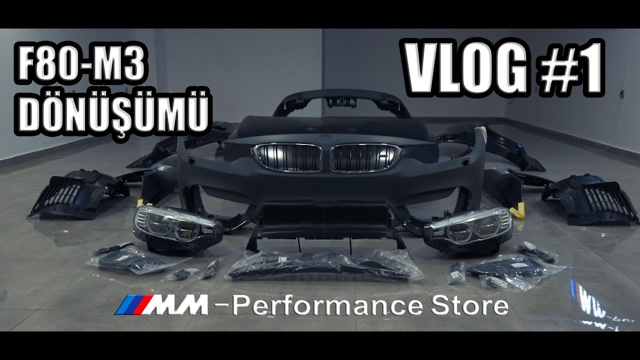 Dönüşüm Projesi Başlıyor! - F80 M3 - dreaMM3 (VLOG)
