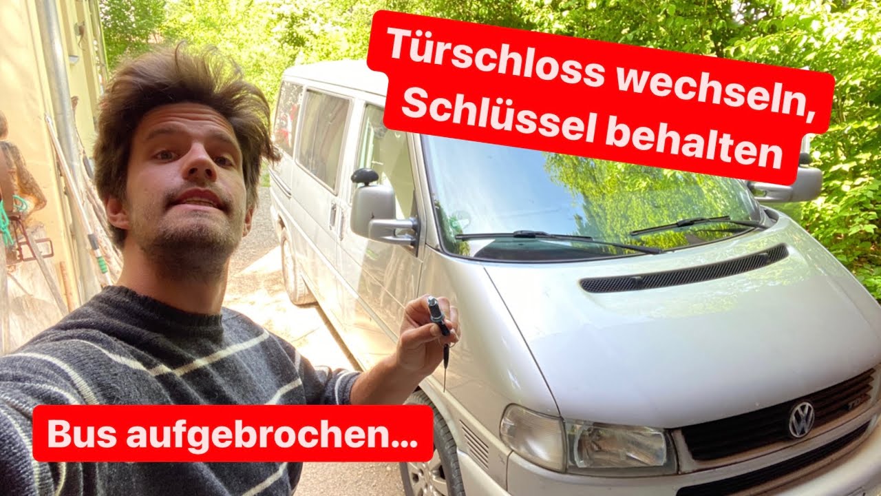 TUTORIAL VW T4 Türschloss wechseln/reparieren mit gleichem Schlüssel