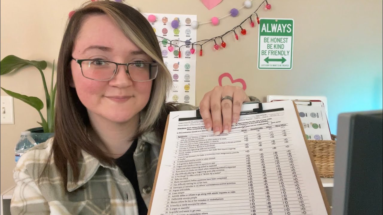 Preliminary ADHD Assessment with School Counselor | ASMR Role Play