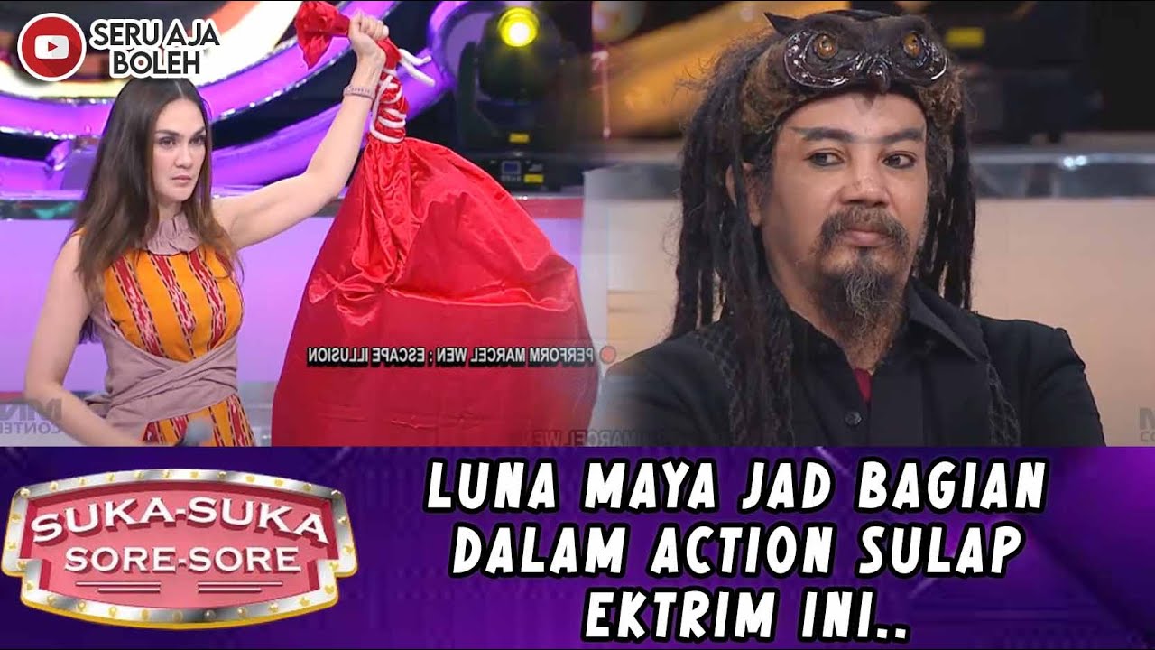 LUNA MAYA JAD BAGIAN DALAM ACTION SULAP EKTRIM INI.. - SUKA SUKA SORE SORE