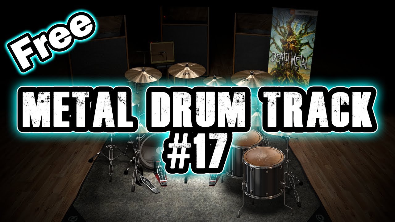 Free Metal Drum Track #17 72 BPM