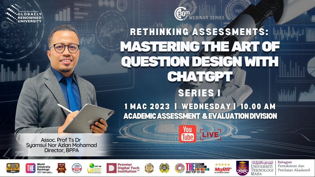 30 Minutes Webinar Mastering the Art of Question Design with ChatGPT