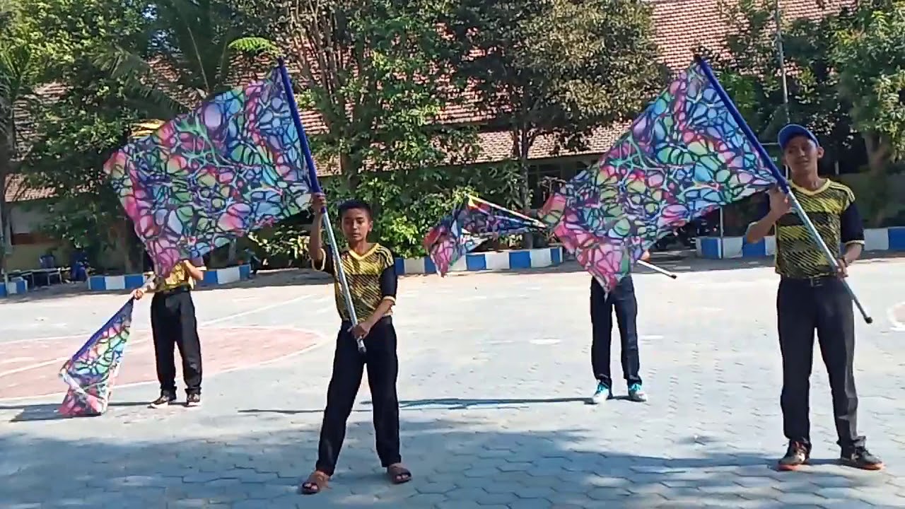 Pemanasan dasar colour guard ter baru