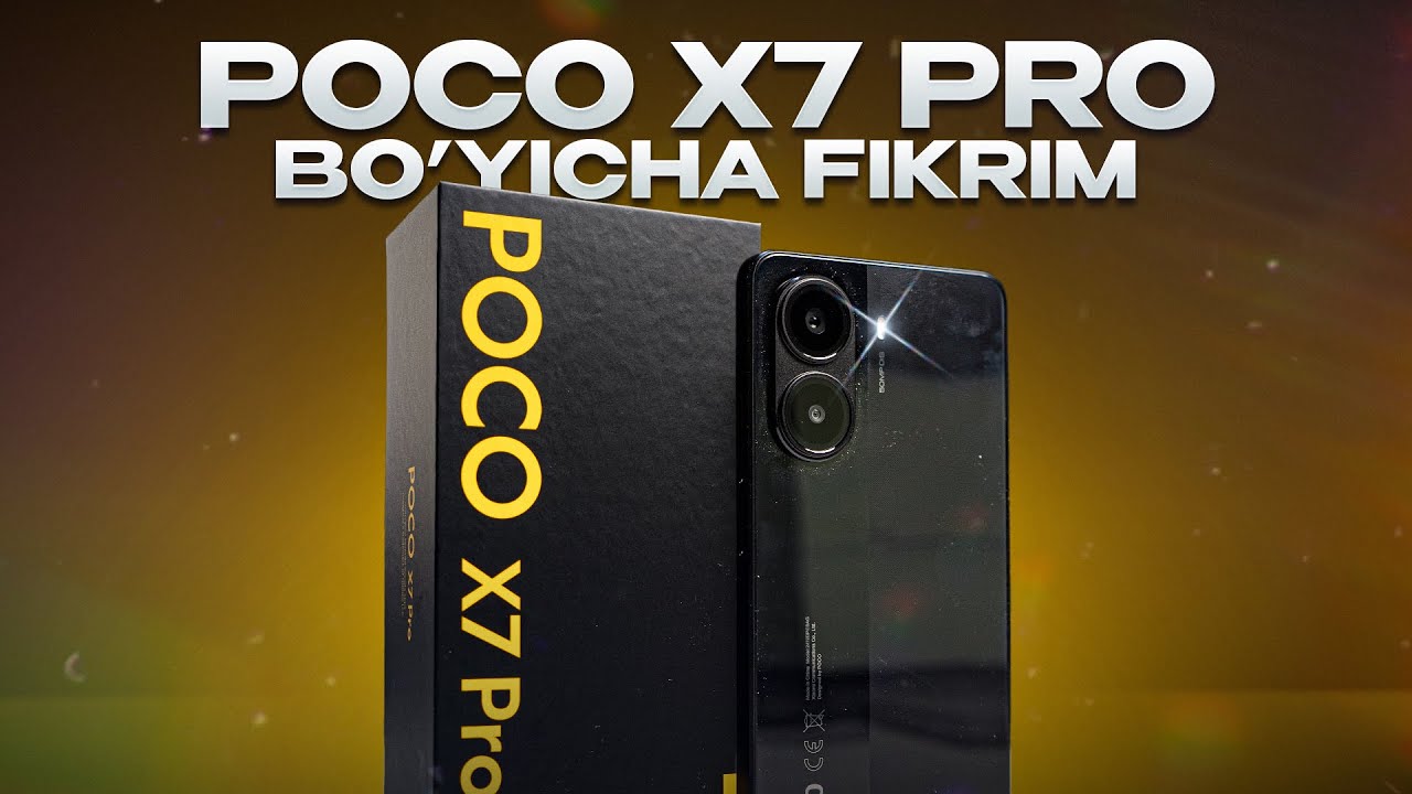 Poco X7 Pro PUBGda necha FPS beradi?