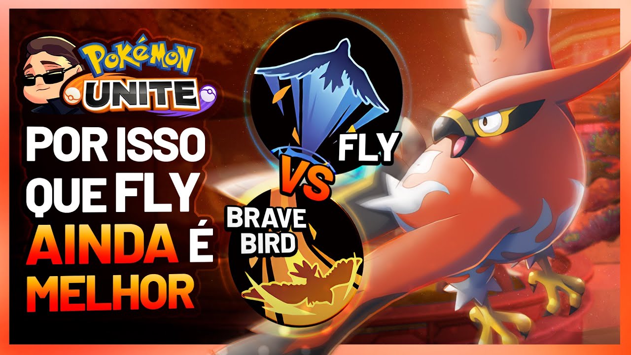 Porque Fly AINDA É MELHOR Que Brave Bird! Pokemon Unite Talonflame Gameplay