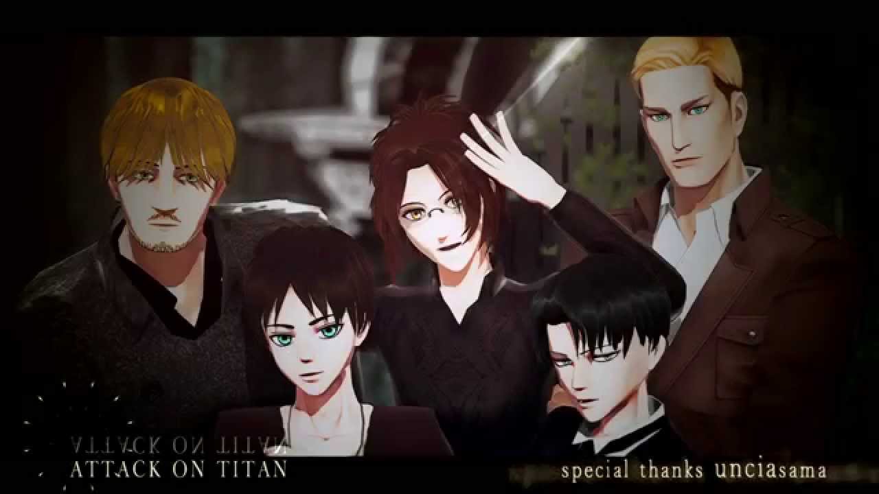 【進撃のMMD】Bad∞End∞Night //Edited after//【Attack on Titan MMD】