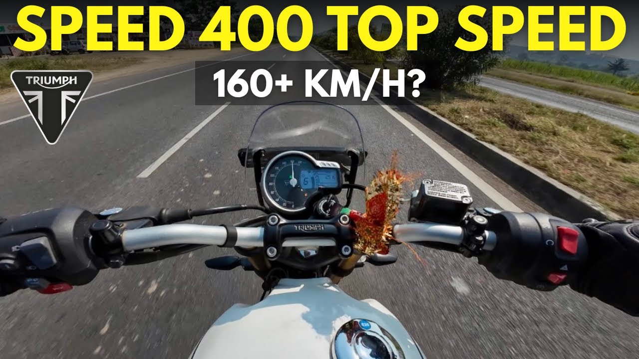 Triumph Speed 400 Top Speed Test (Highway Run)🔥