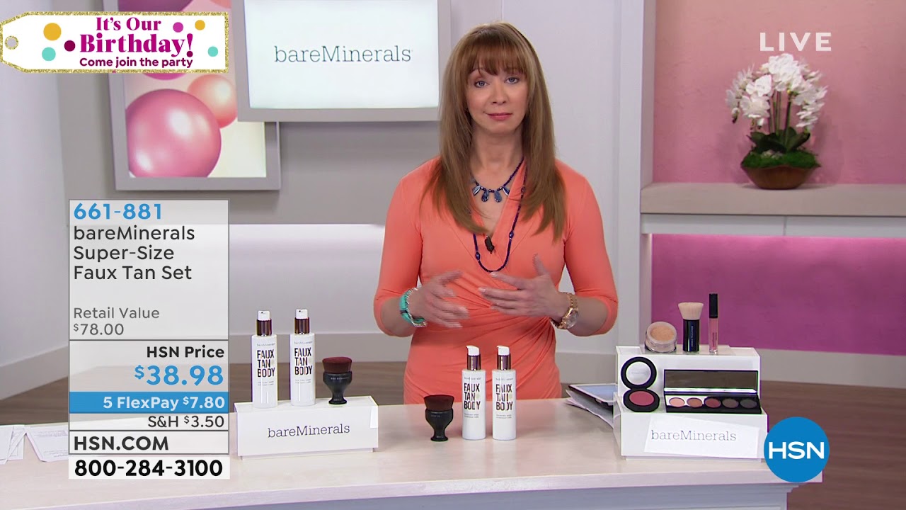bareMinerals SuperSize Faux Tan Set