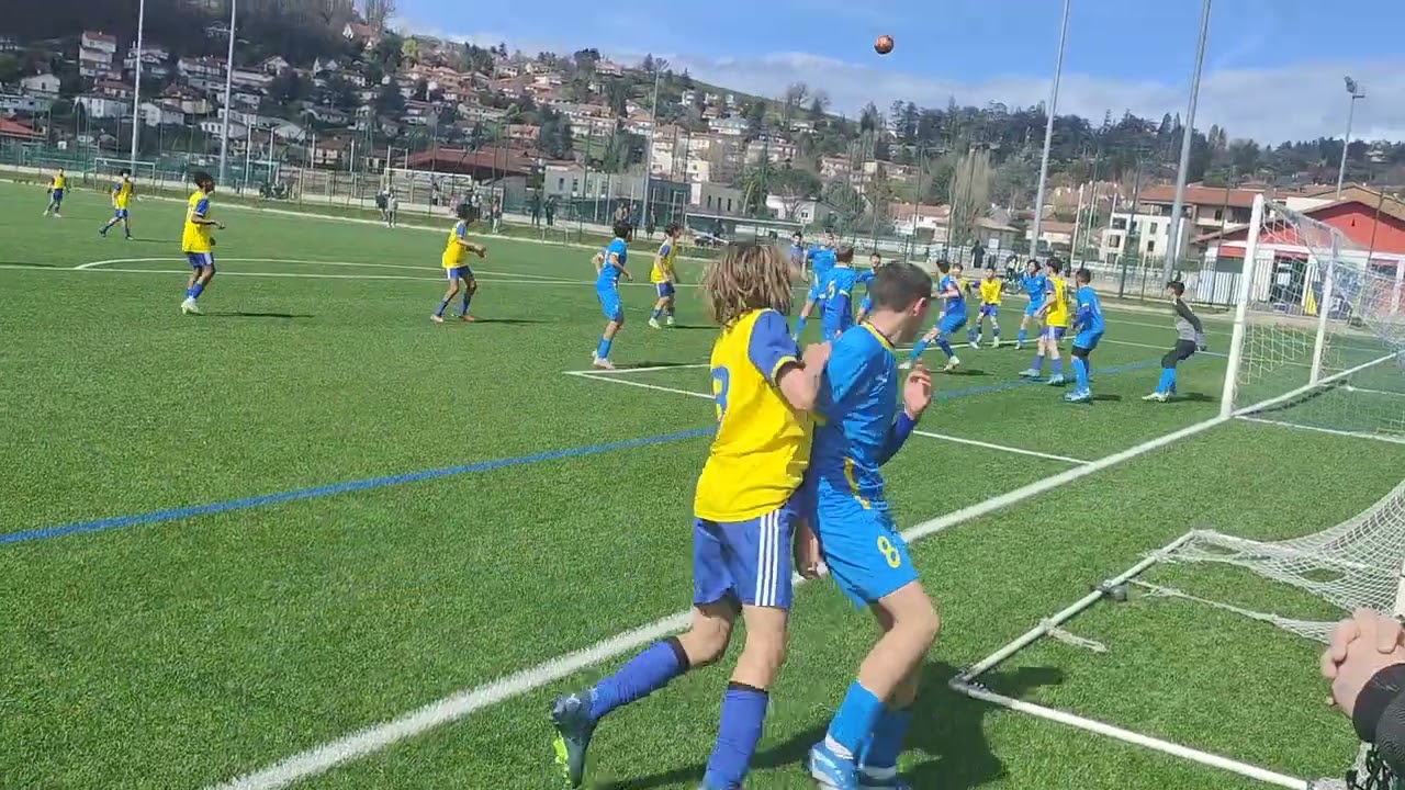 U14 R1 niveau B (jours 17): l'Etrat la tour sportif vs AS Montferrand (1ere mi-temps) 24/03/2024