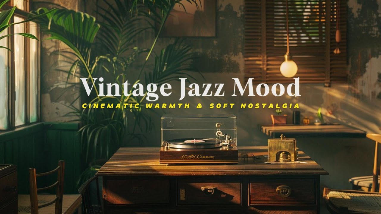 [ SLAB Commons ] Vintage Jazz Mood ✦ Cinematic Warmth & Soft Nostalgia