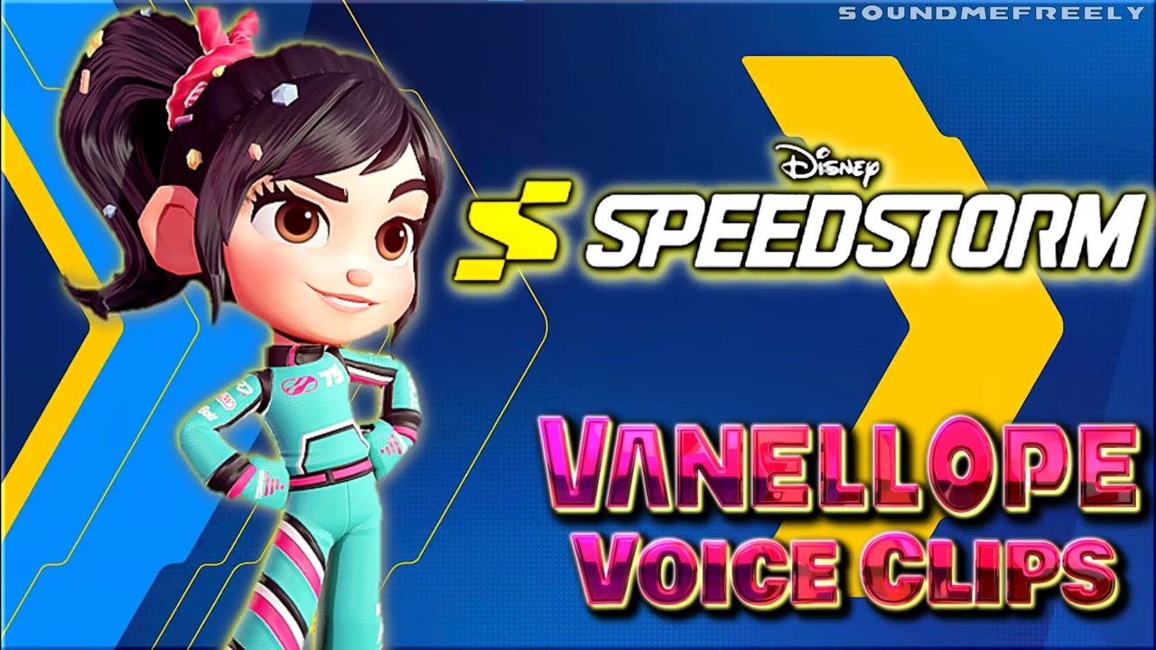 Все озвученные фрагменты Ванилопы • Disney Speedstorm • Все озвученные реплики • 2023 (Лора Сильв...