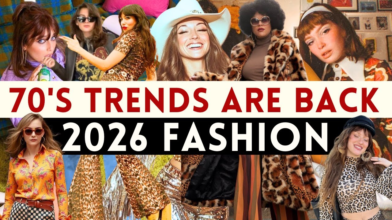 🔴The 70’s Are BACK: Fashion Trends Returning in 2026 | Mia Moda