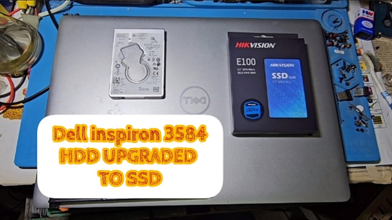 Dell Inspiron 3584 SSD Upgrade STEP BY STEP