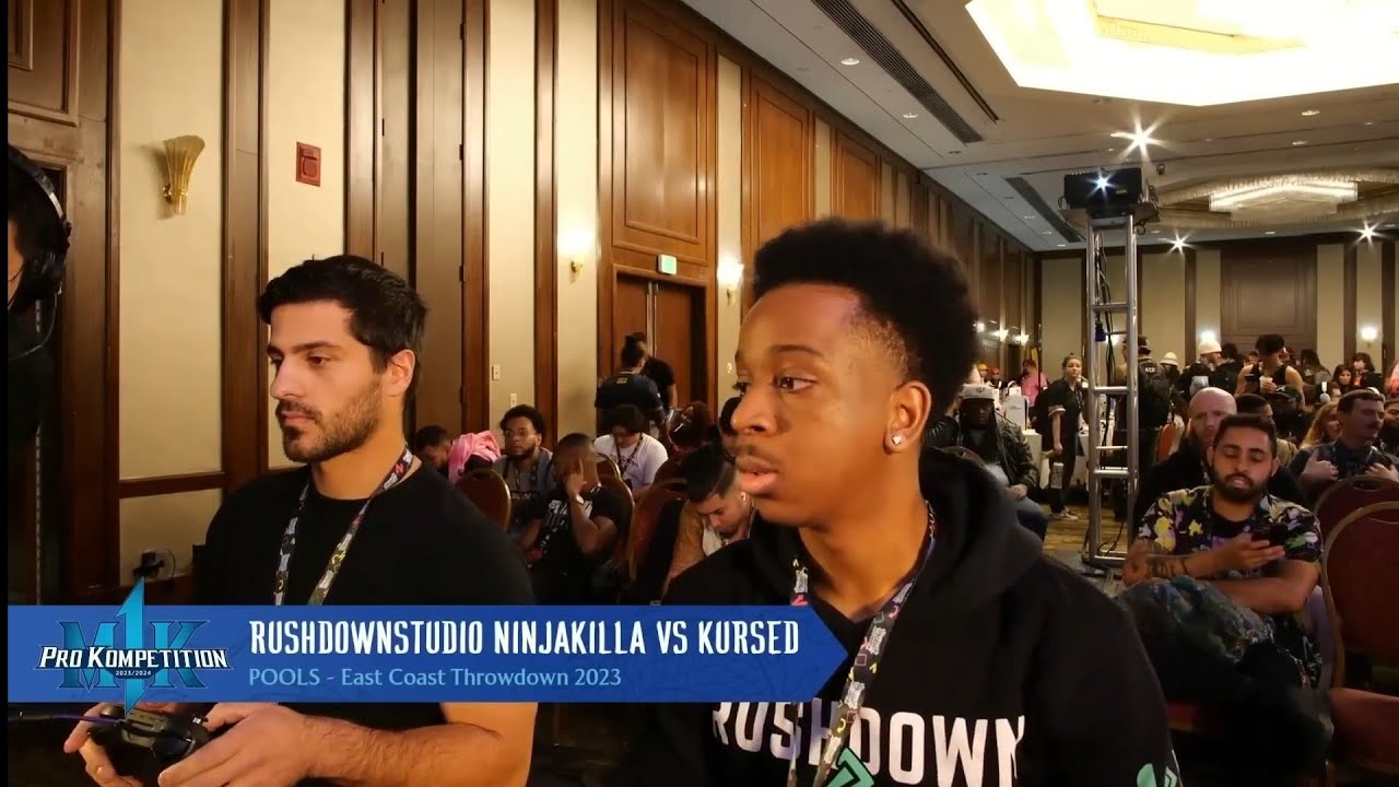 ▶️  Mortal Kombat 1 Pro Kompetition | East Coast Throwdown 2023 | Day 1 | NinjaKilla Vs Kursed |
