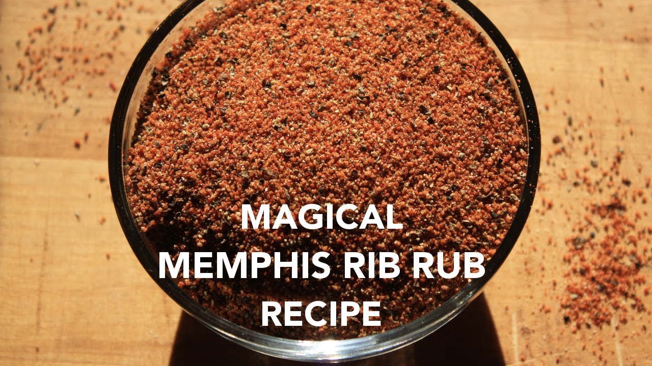 Memphis Style Rib Rub Recipe