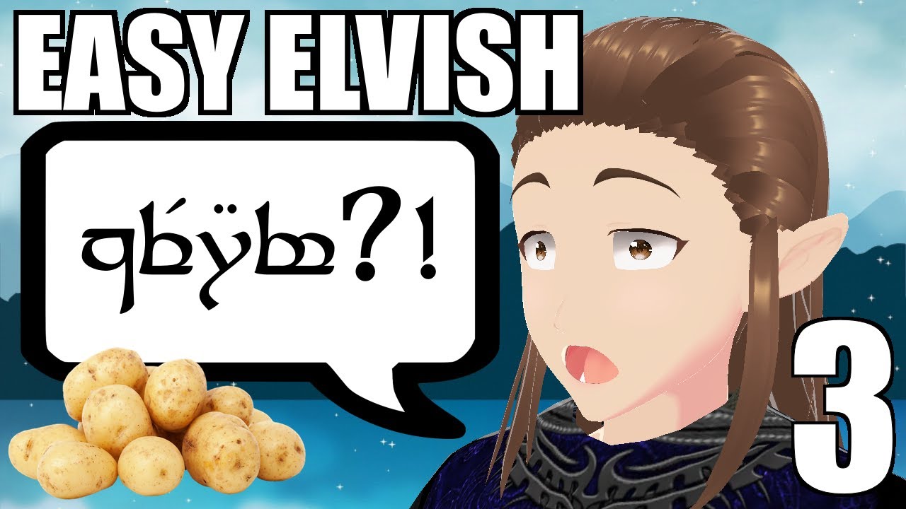 Let's Learn Elvish! Neo-Sindarin Lesson 3: Present Tense and Negation