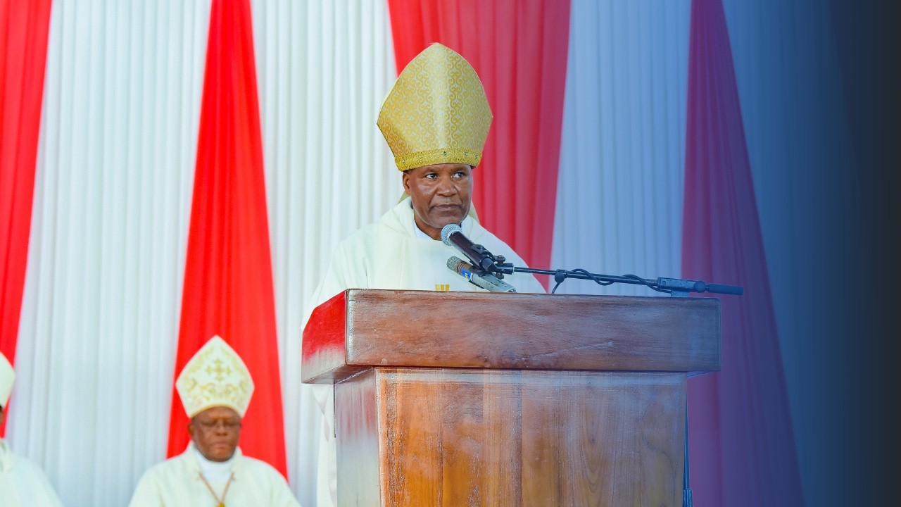 Maneno ya RAIS wa Baraza la Maaskofu katika Misa ya Maziko ya Mwadhama Polycarp Kardinali Pengo