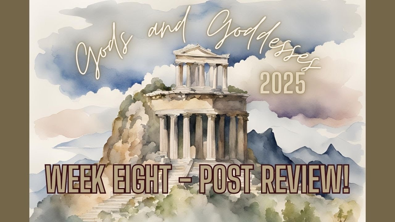 Week 8 Gods and Goddesses - Post Reviews of 