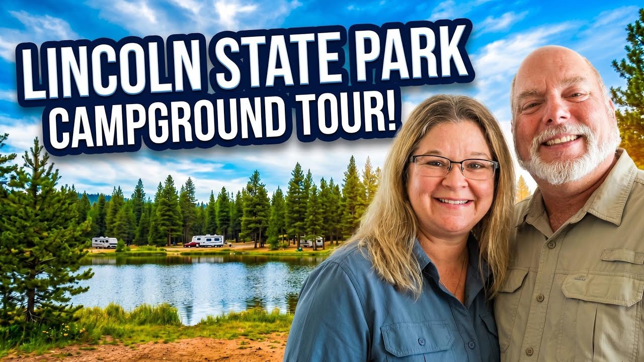 A Never Seen Before Scenic Drive Through Lincoln State Park Campground