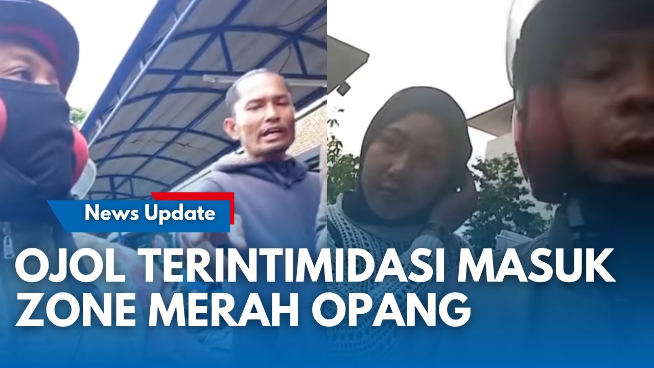 OJOL VS OPANG! Ojol Diintimidasi Opang di Cipadung Kota Bandung, Penumpangnya Menangis Ketakutan