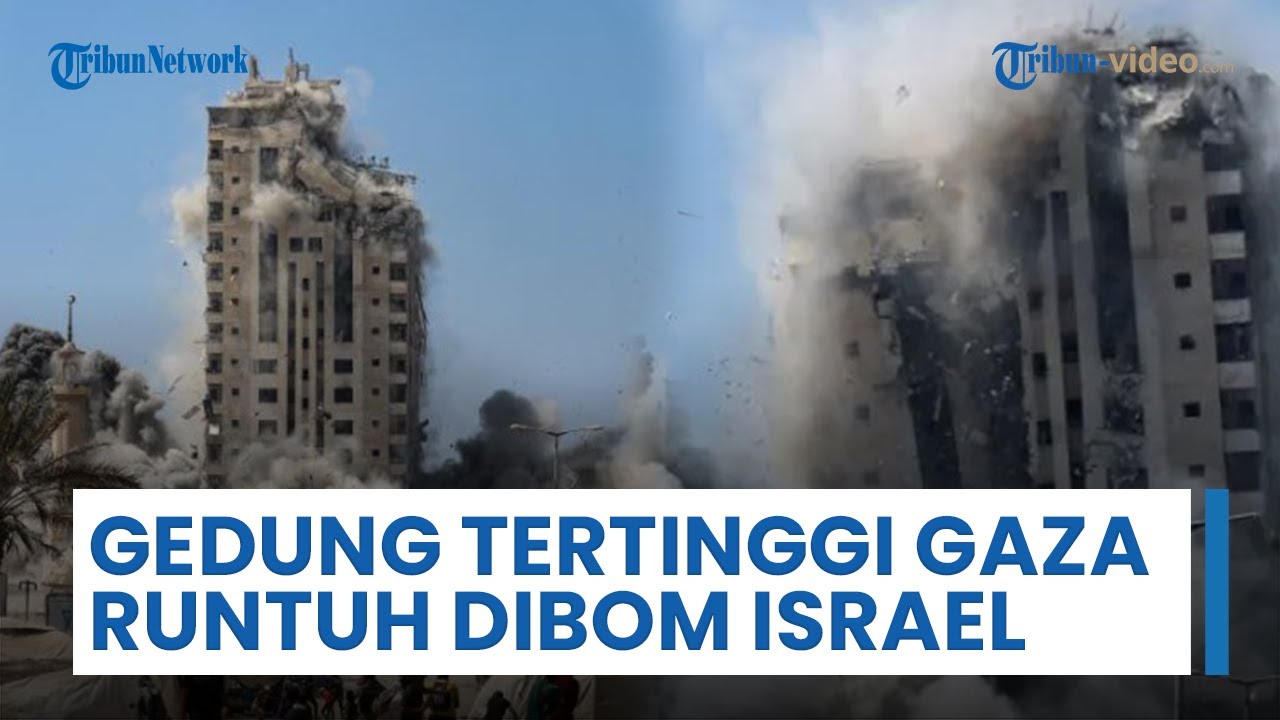 Update Perang Gaza: IDF Ratakan Gedung Pencakar Langit Gaza | Senjata Baru Israel Siksa Tahanan