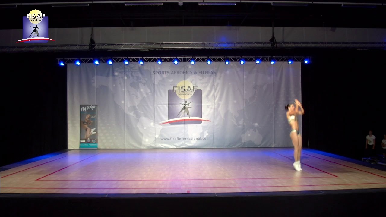 FISAF International World Sports Aerobics & Fitness Championships 2019 FISAF Evie Solo