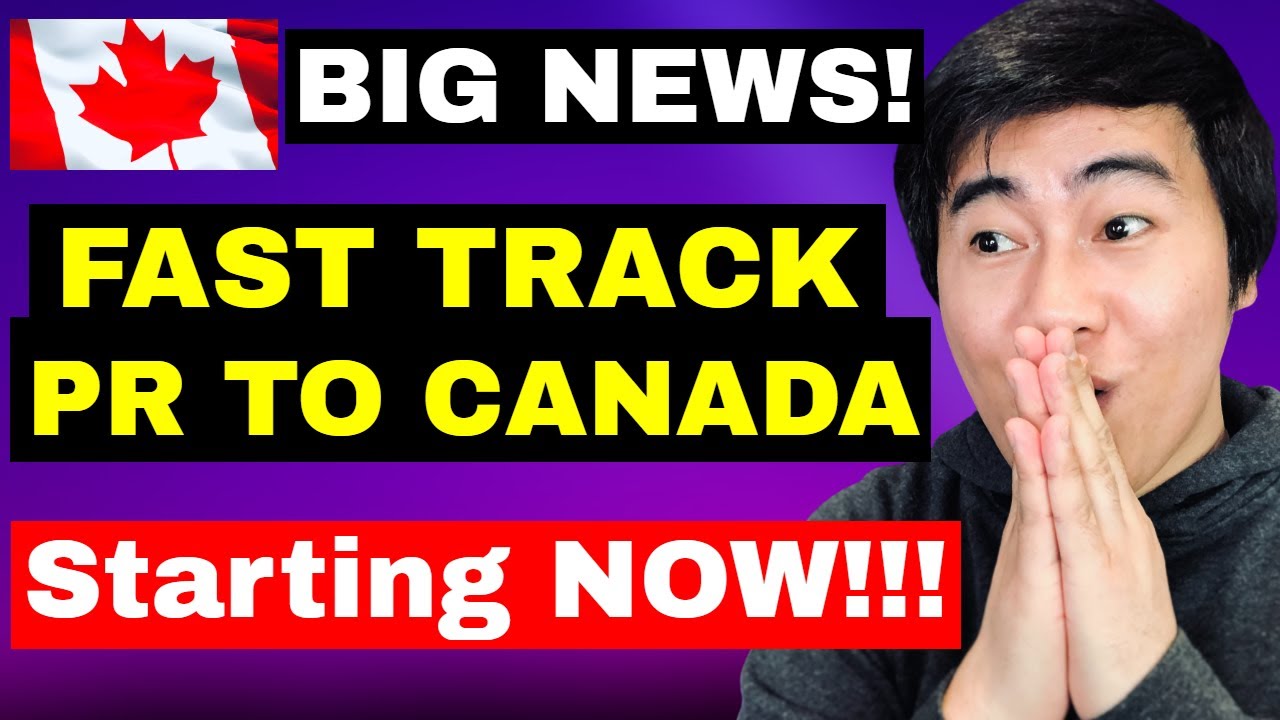 FAST TRACK PR TO CANADA STARTING RIGHT NOW!!! | CANADA IMMIGRATION