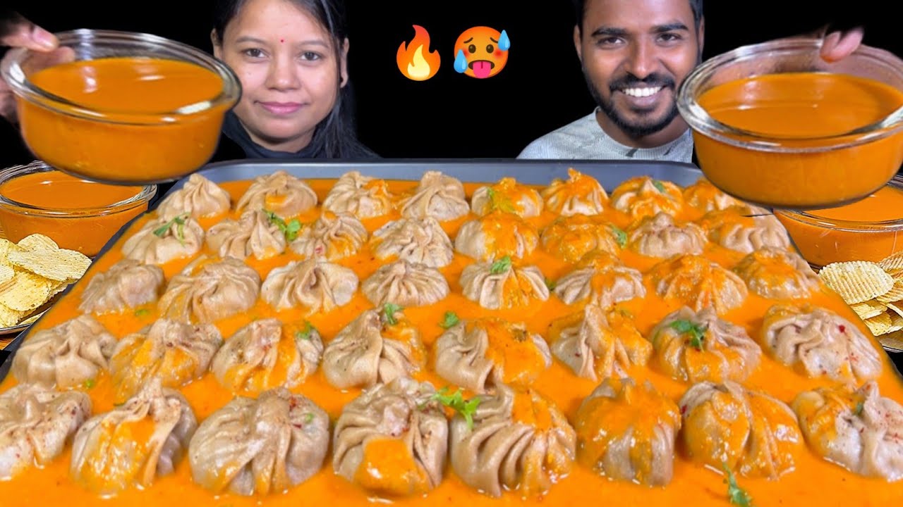Jhol Momo Eating Challenge 