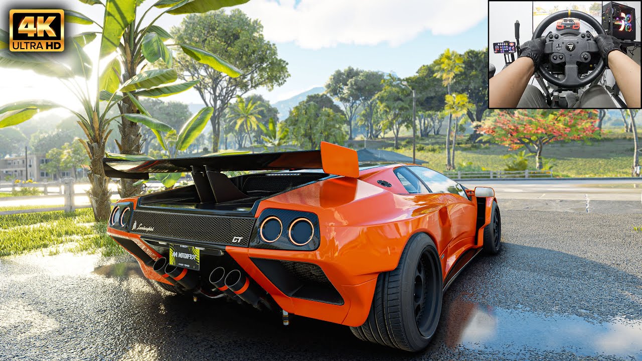 Lamborghini Diablo GT - The Crew Motorfest | Thrustmaster TX - Gameplay