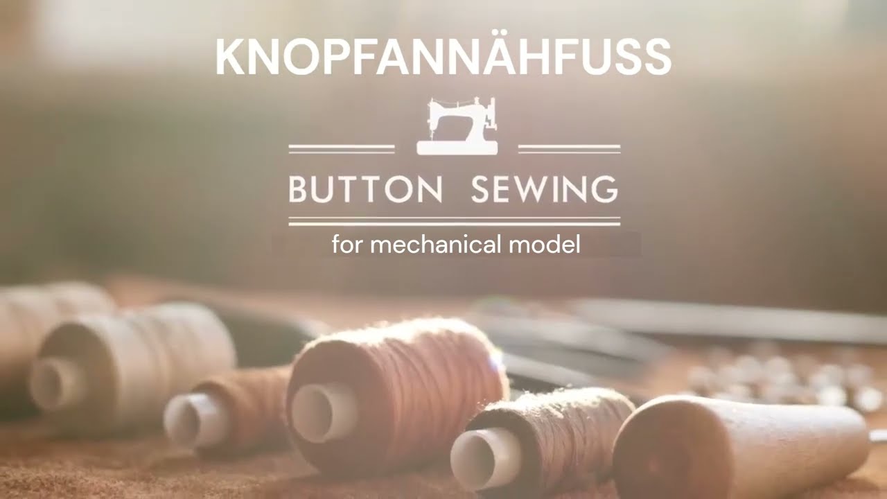 Knopfannähfuß (mechanische Nähmaschine)