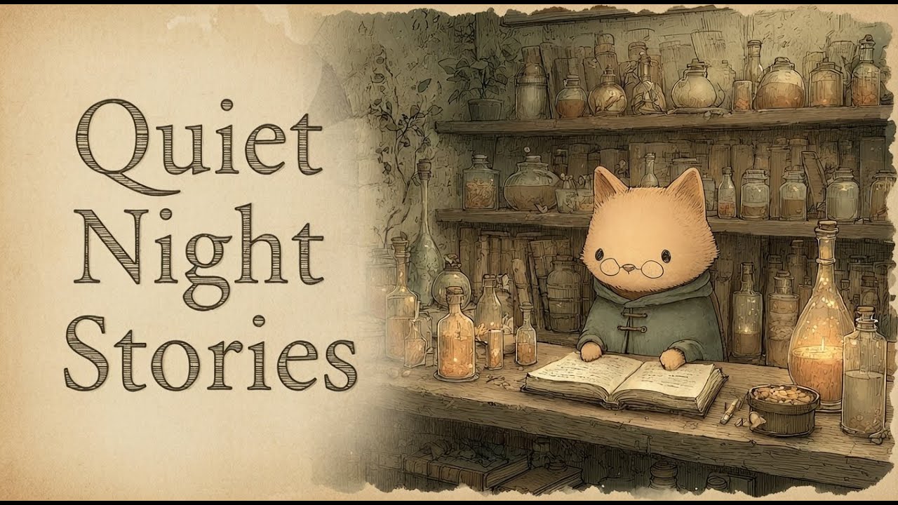 Quiet Night Stories | Cozy Bedtime Tale with Soft Music