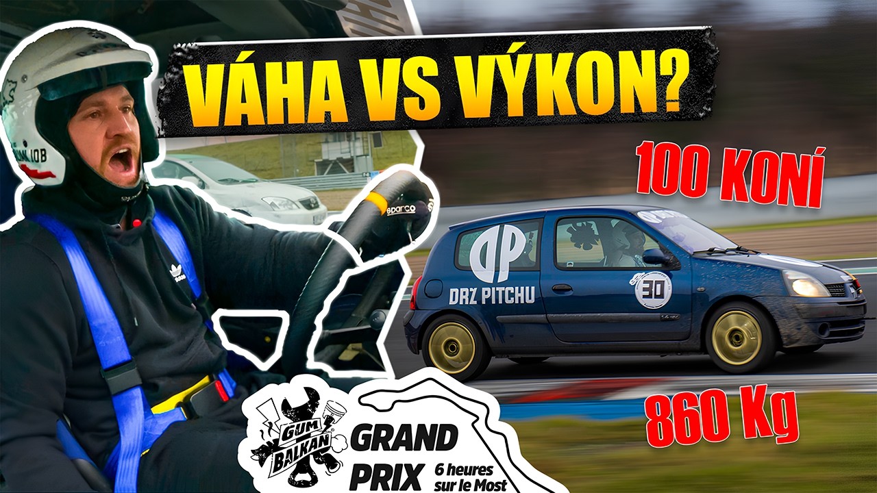 6 hodin s auty do 25 000 Kč na okruhu! | Vsadili jsme na váhu! #gumbalkan