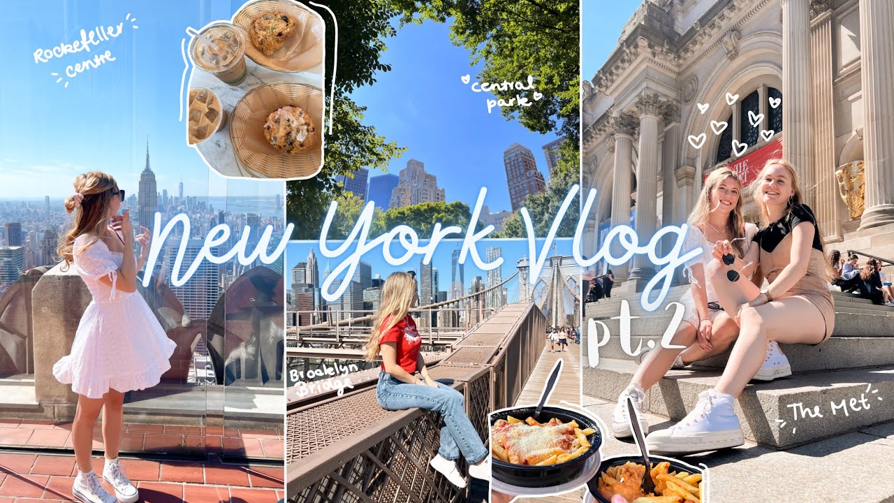 Exploring New York! Rockefeller center, central park, Brooklyn & mehr || New York Vlogs #2