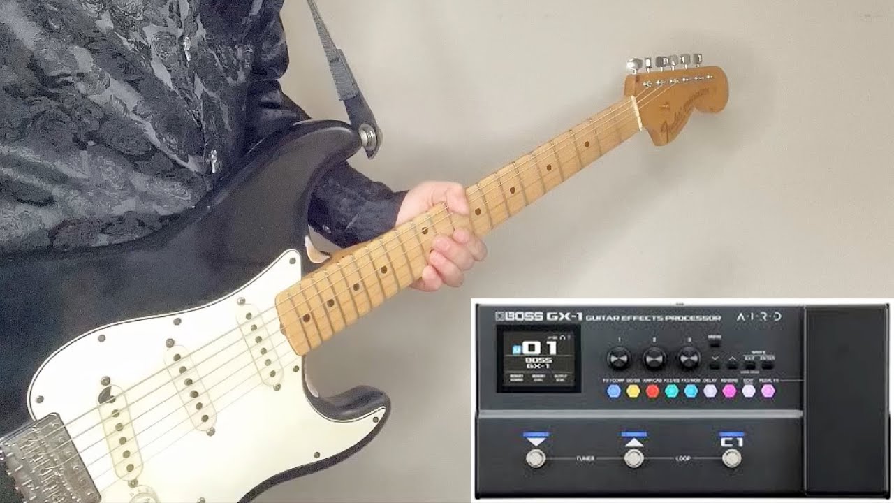 BOSS GX-1、すごい良い音！