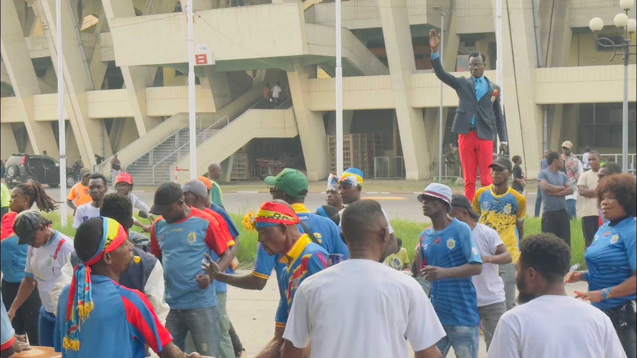 Préparation pour le match RDC VS SÉNÉGAL une ambiance énorme au stade des martyrs “Fimbu na Fimbu”