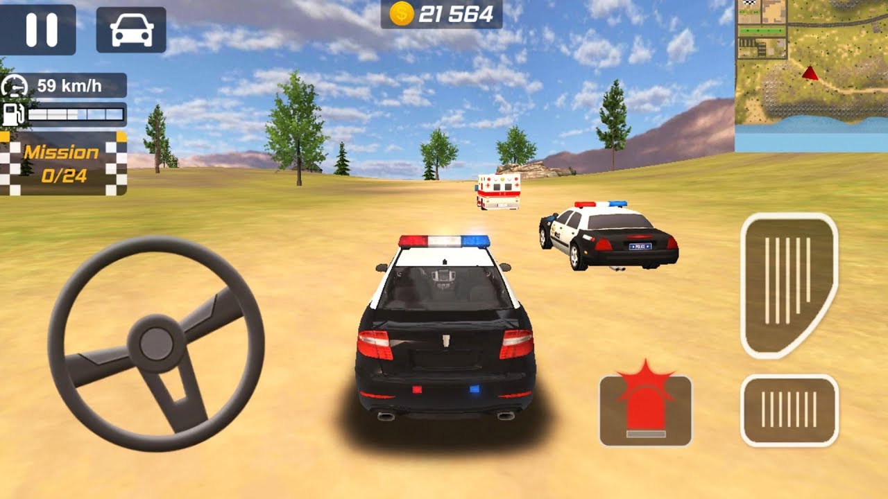 Police Car Driving Simulator ep.3 - Android Gameplay