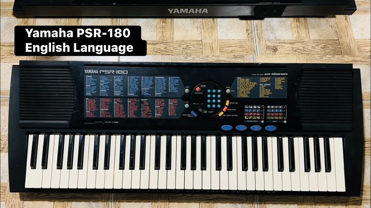 Yamaha Psr-180 Keyboard ( Wilsons Music Instruments Whatsapp No 03371476660 )