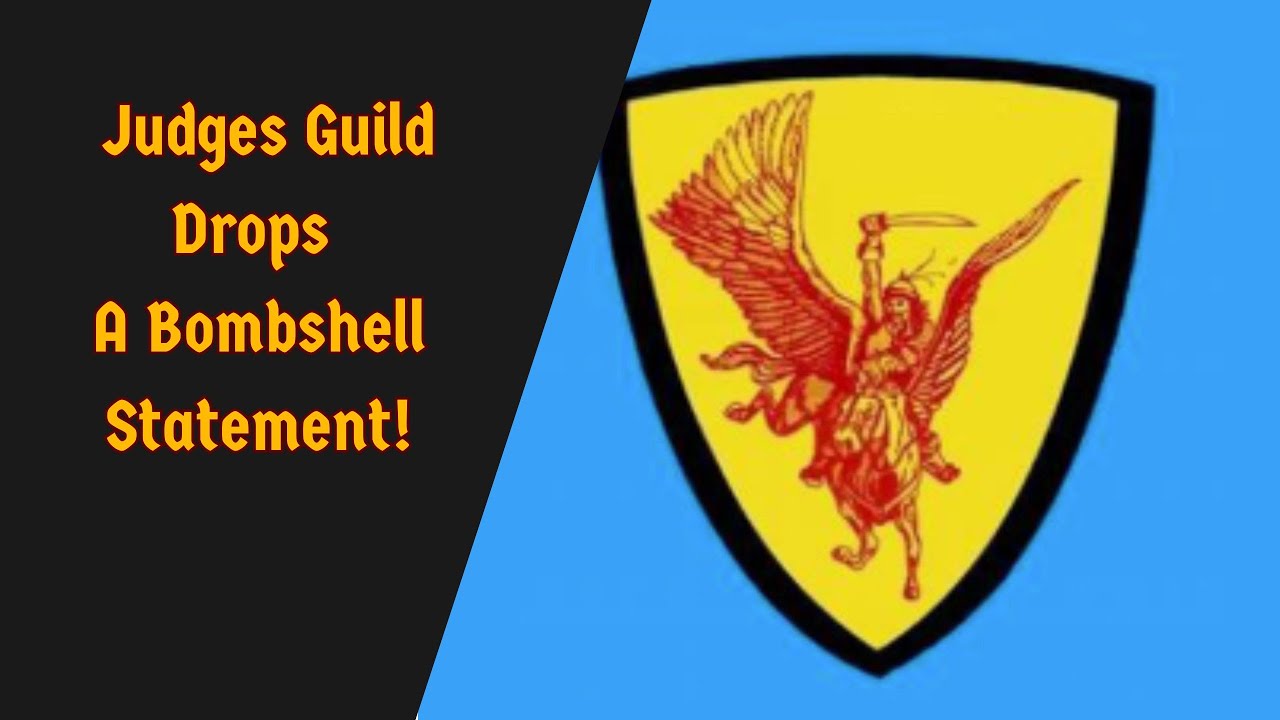 Judges Guild Drops a Bombshell Statement!