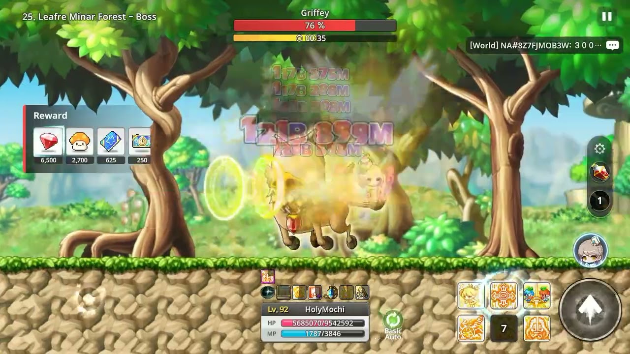 25 10 Boss | lvl 92 Bishop [Maplestory: Idle RPG]