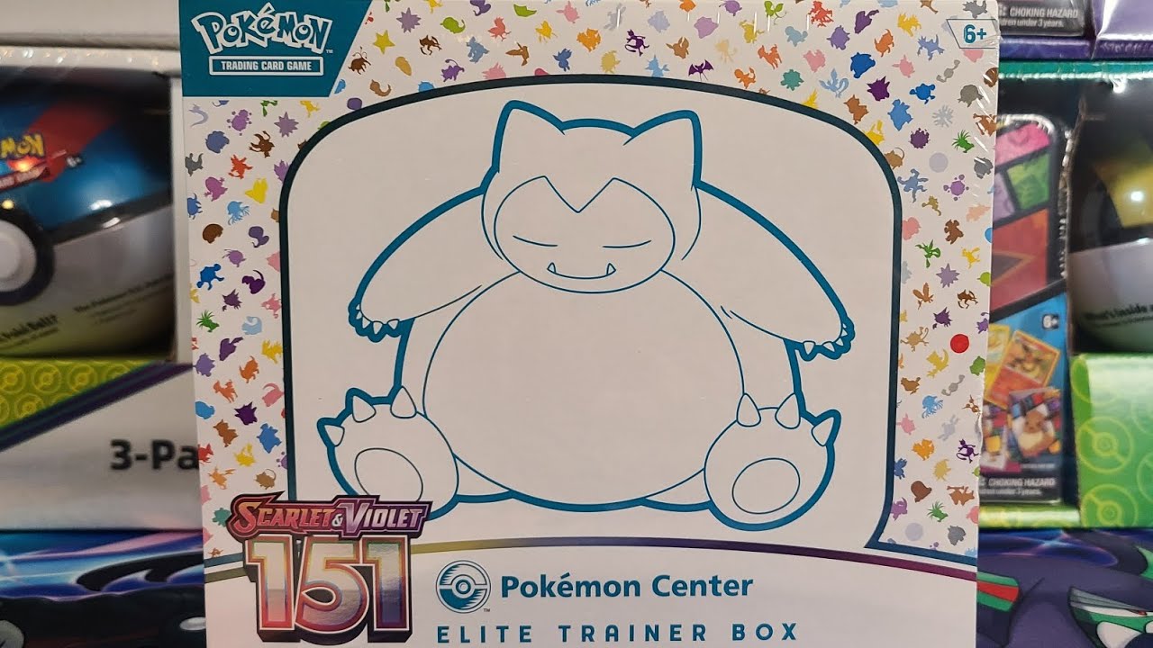 Scarlet & Violet 151 Pok&eacute;mon Center Elite Trainer Box Opening