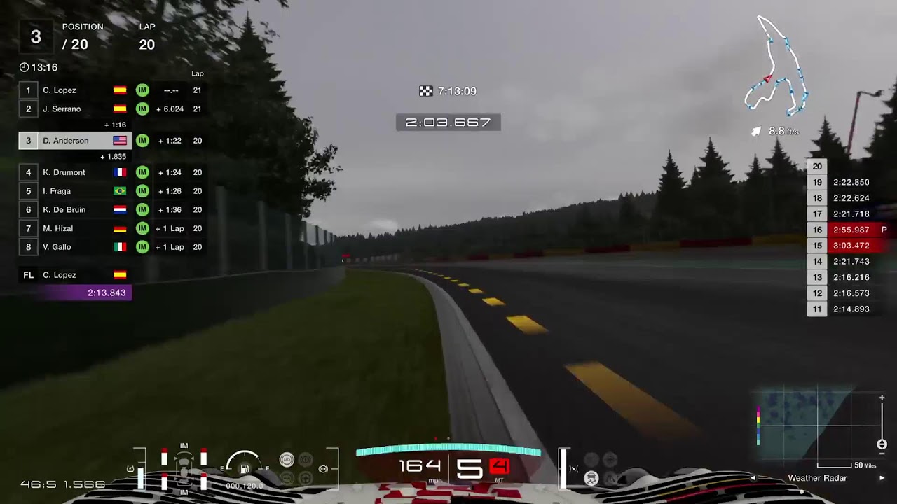 GT7 8hrs of Spa Part 1