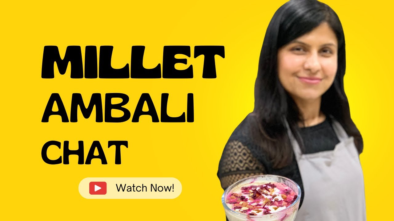 Tasty Millet Ambali Chat Recipe - A Deliciously Healthy Snack! | Kids Friendly 👦 👧