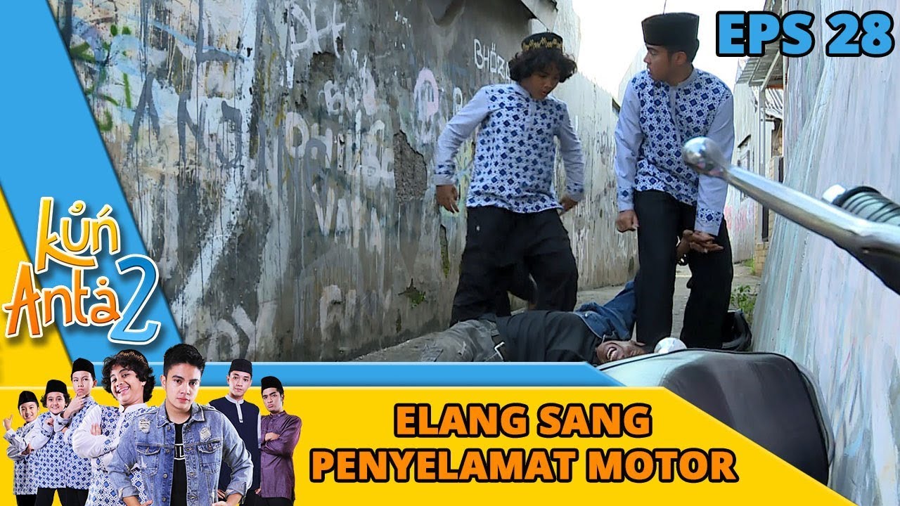 Gokil, Elang Selamatin Motor Yang di Curi - Kun Anta 2 Eps 28