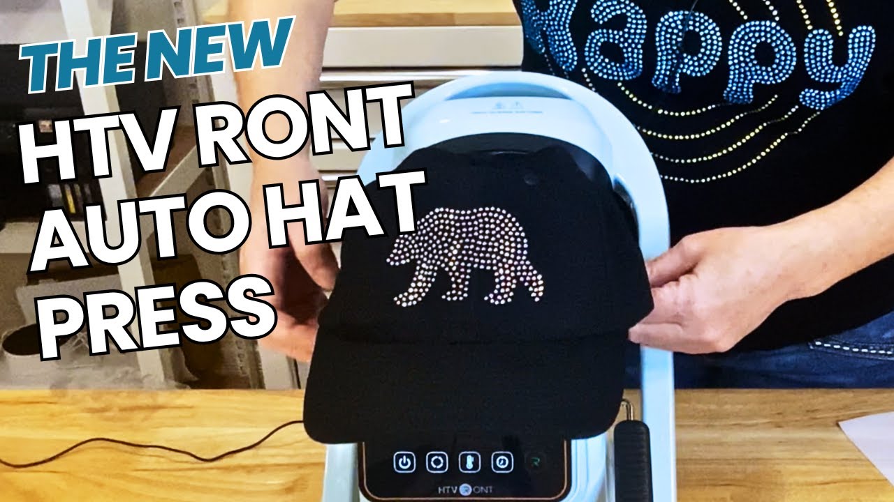 The New HTV Ront Auto Hat Press #htvront