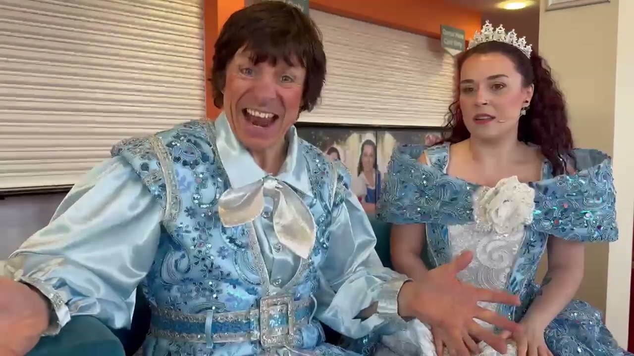 Steve Walls and Dani Harmer talk casting and their experiences on the panto stage